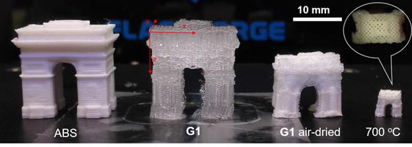 3D打印智能墨水，可創(chuàng)造出形狀和變色的物體